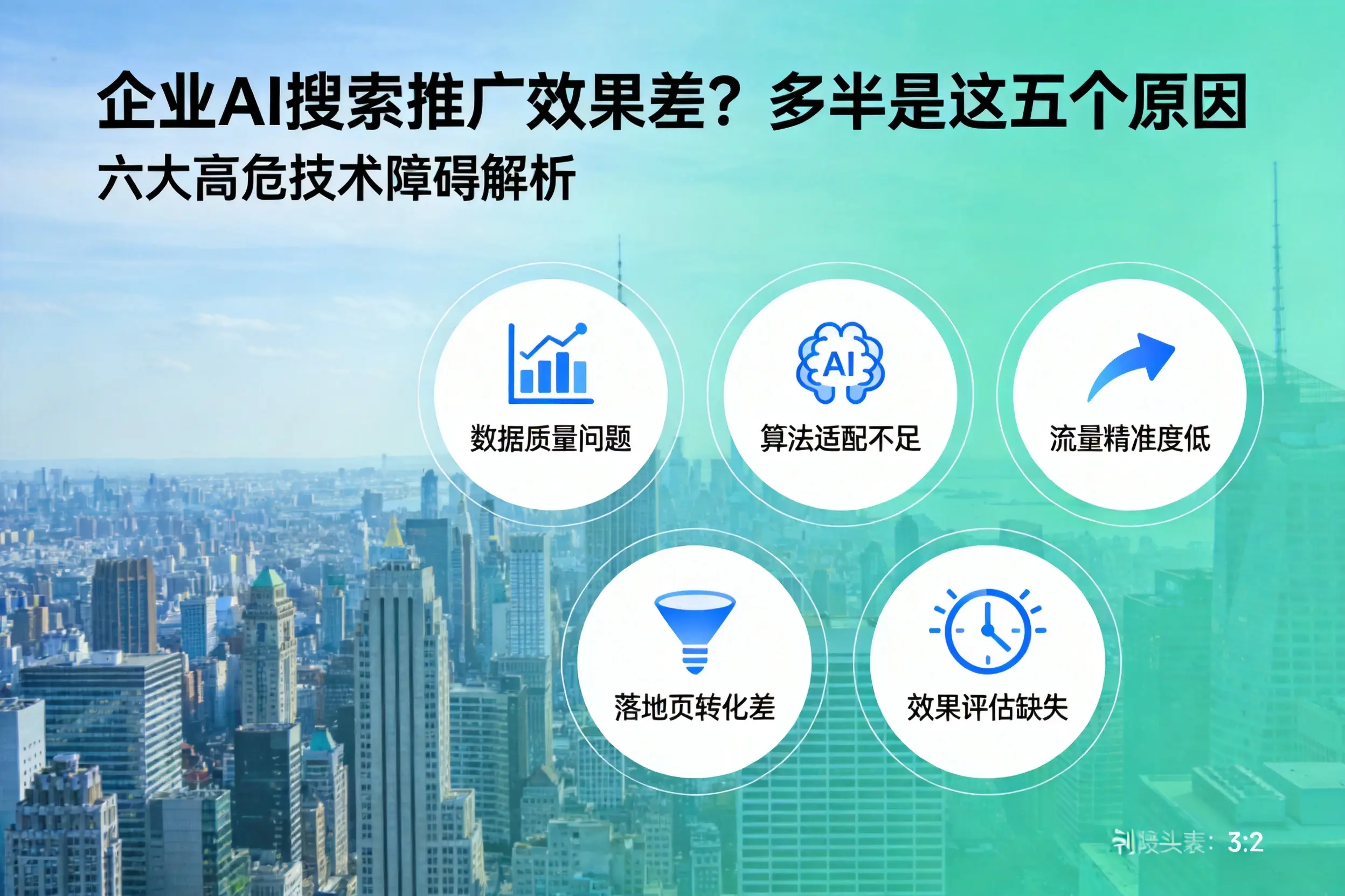 鱼峰企业AI搜索推广效果差?多半是这五个原因